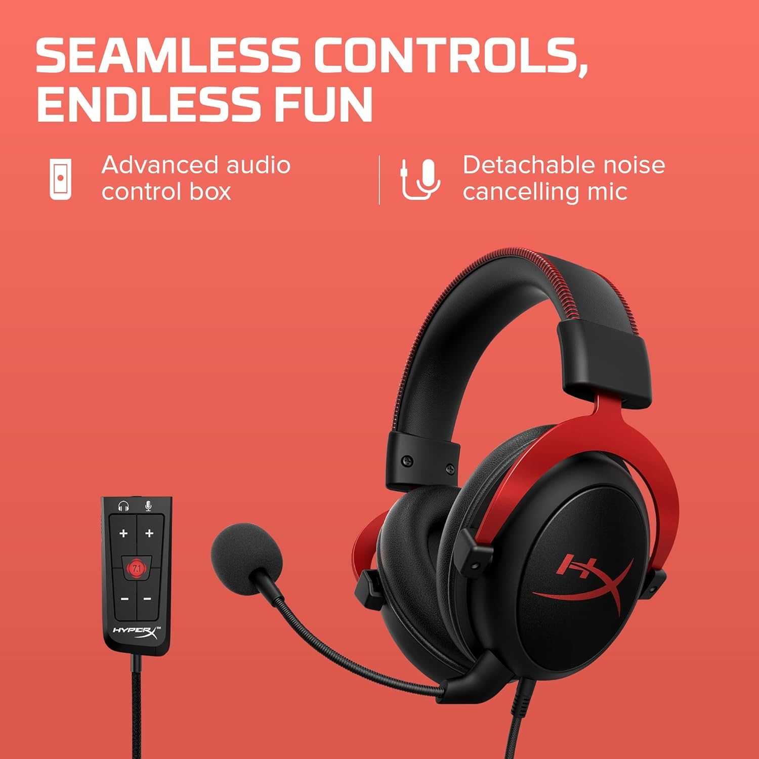 HyperX Cloud II Smartchoice Wired Gaming Headset for PC